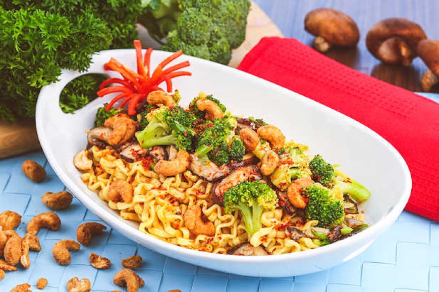 Mie goreng brokoli