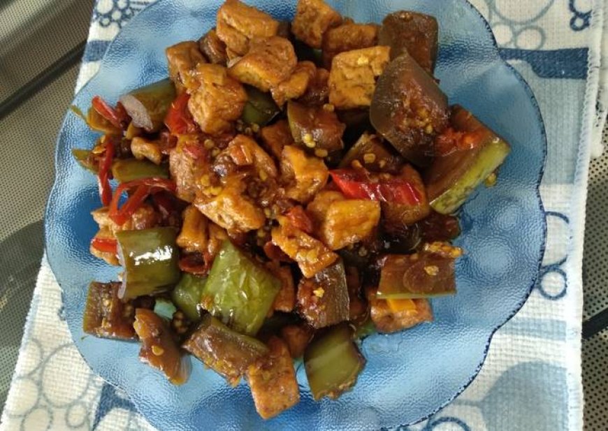 Terong Tahu Goreng