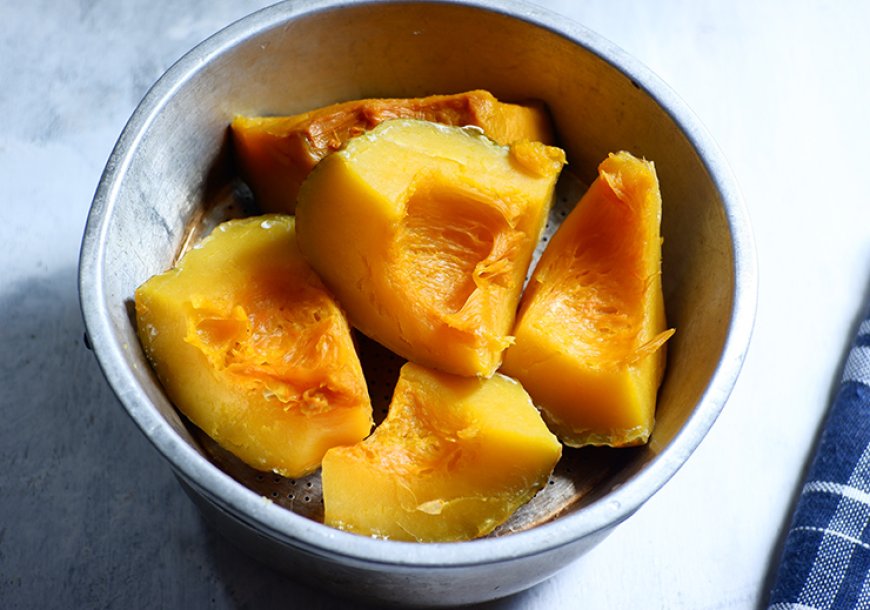Labu kuning kukus