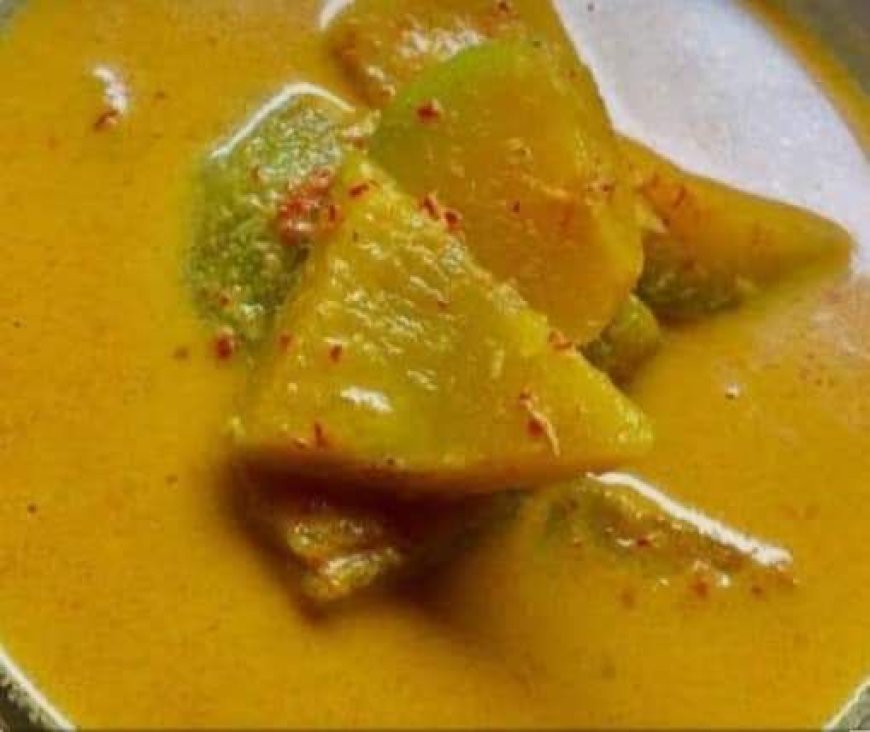 Labu kuning rendang