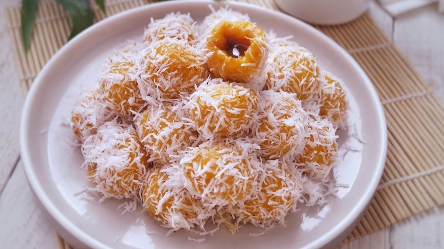 Klepon ubi jalar