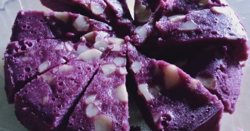 Bolu Almond Ubi Ungu