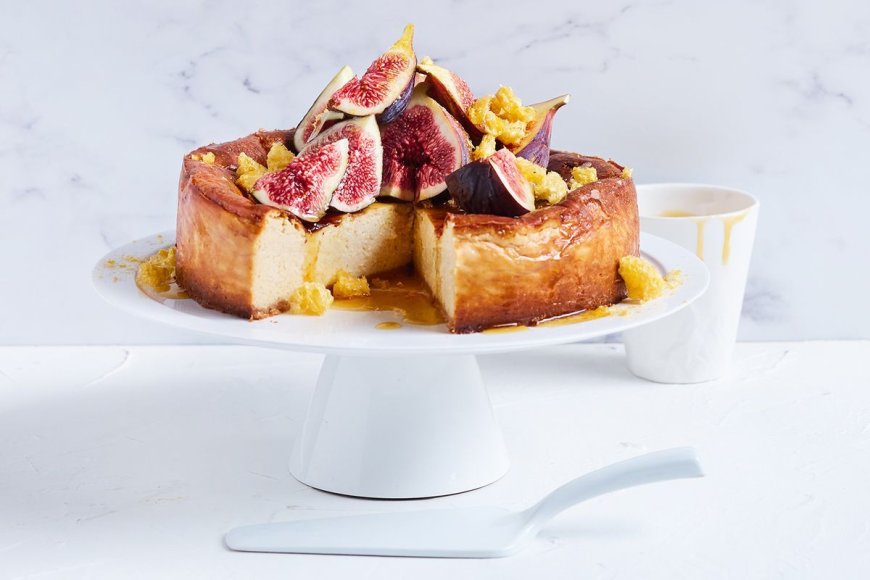 Fig and Honey Cheesecake