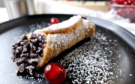 Cannoli Dark Chocolate Raspberry