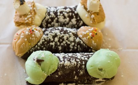 Cannoli Chocolate Mint Chip