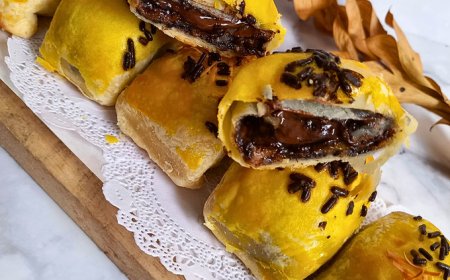 Scones Pisang dan Coklat