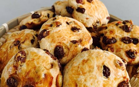 Scones Kismis dan Lemon