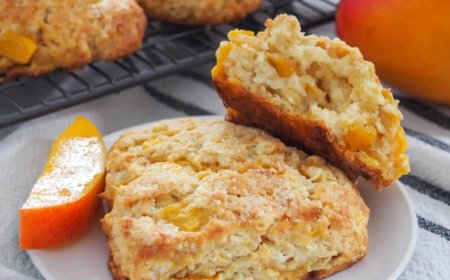 Scones Mango dan Coconut