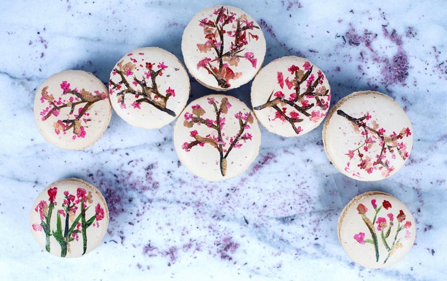 Macaron Cherry Blossom