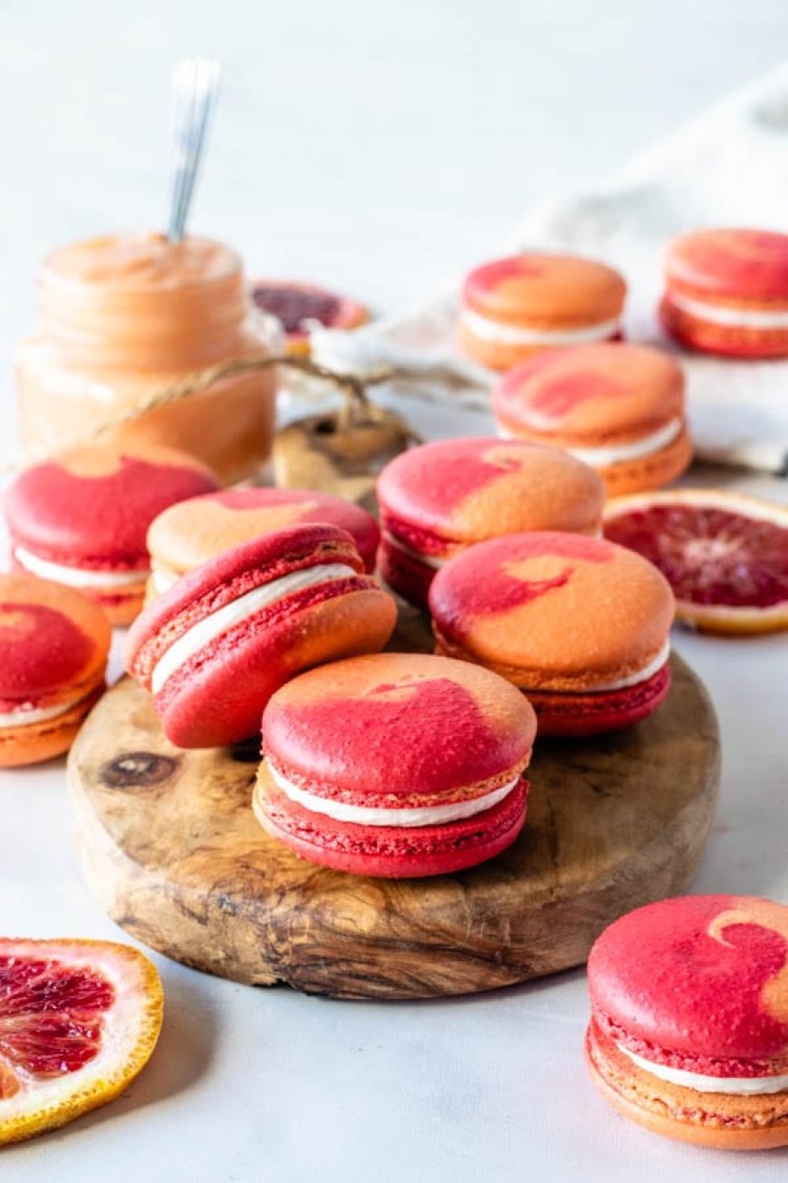 Macaron Blood Orange