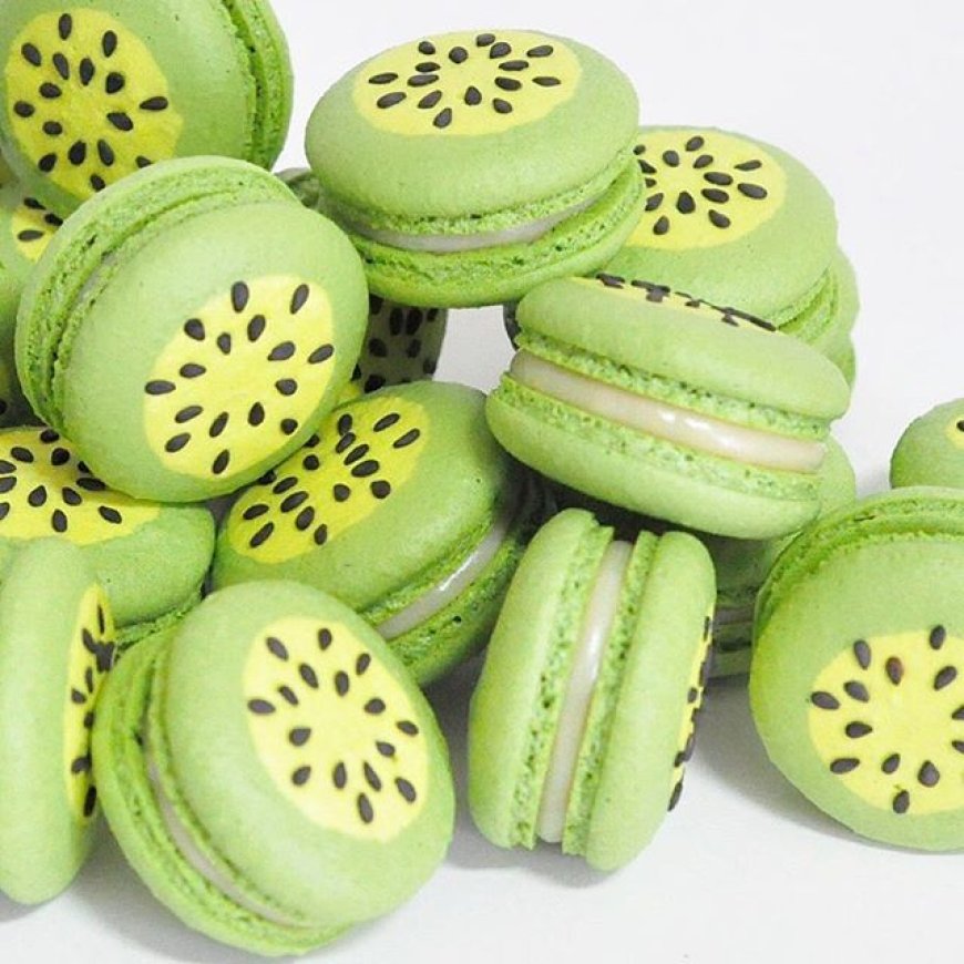 Macaron Kiwi