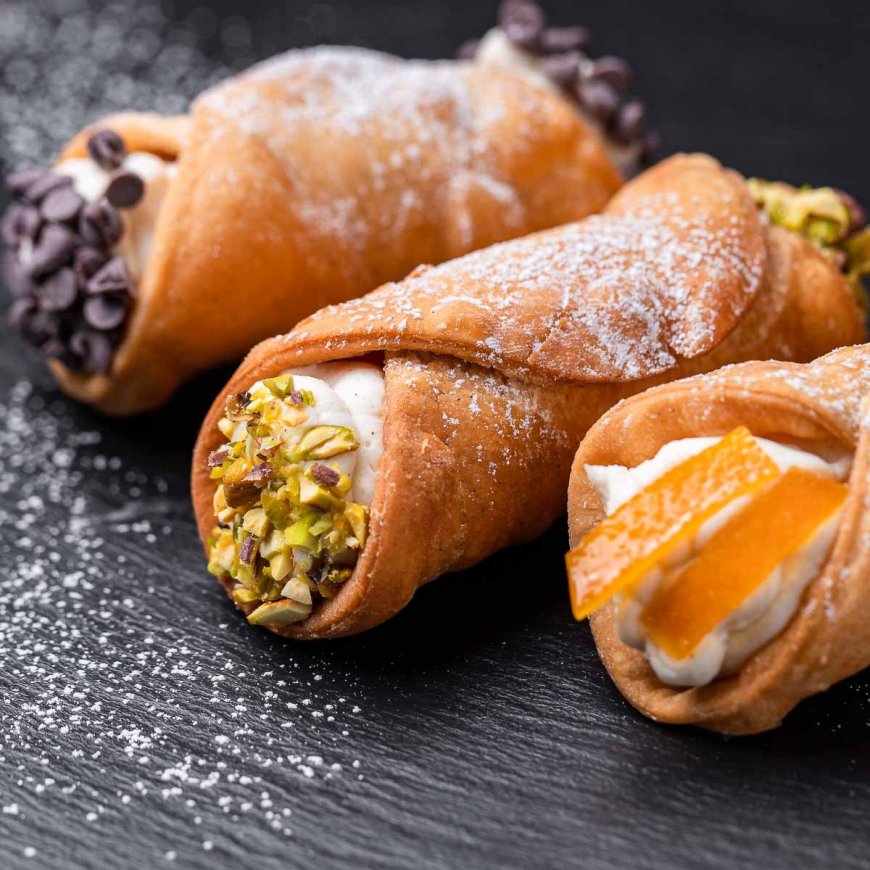 Cannoli Dark Chocolate Orange