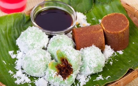 Kue Putu Gula Jawa