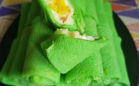 Kue Dadar Gulung Nangka