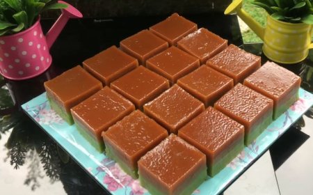 Kue Talam Gula Aren