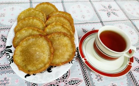 Kue cucur labu kuning keju