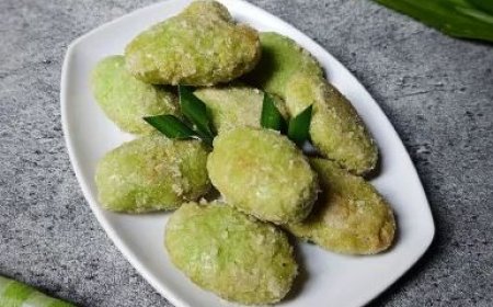 Kue Getas Matcha