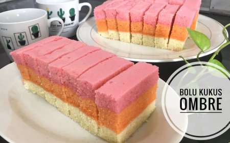 Bolu Kukus Ombre