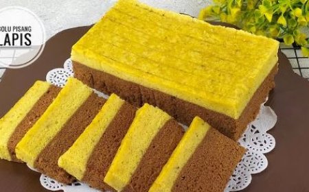 Bolu Pisang Lapis