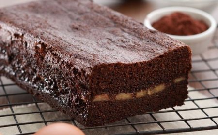 Bolu Pisang Brownies