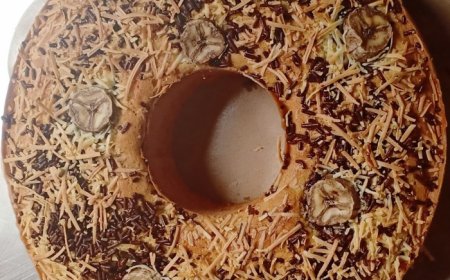 Bolu Pisang Cokelat Keju