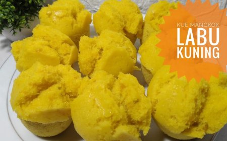 Kue Mangkok Labu