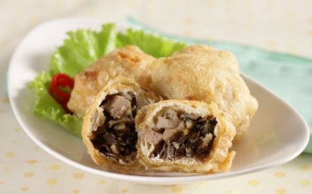 Tahu Goreng Isi Jamur