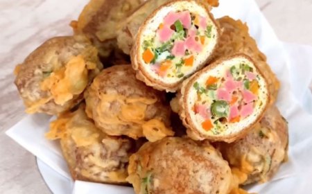 Tahu Goreng Isi Sosis