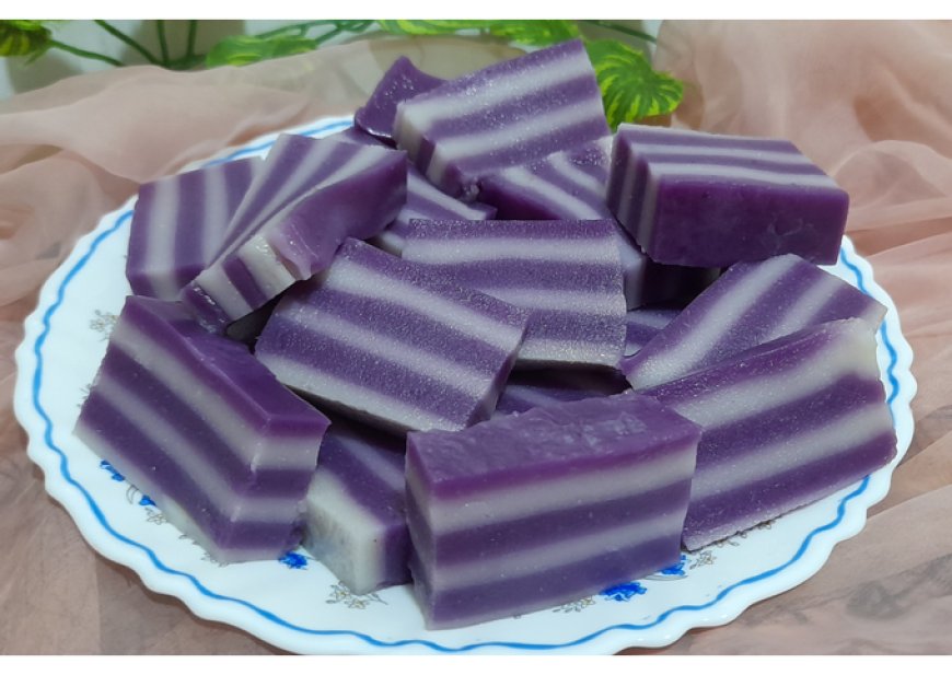 Kue Lapis Ubi Ungu