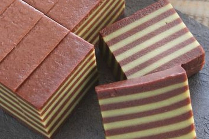 Kue Lapis Coklat Keju