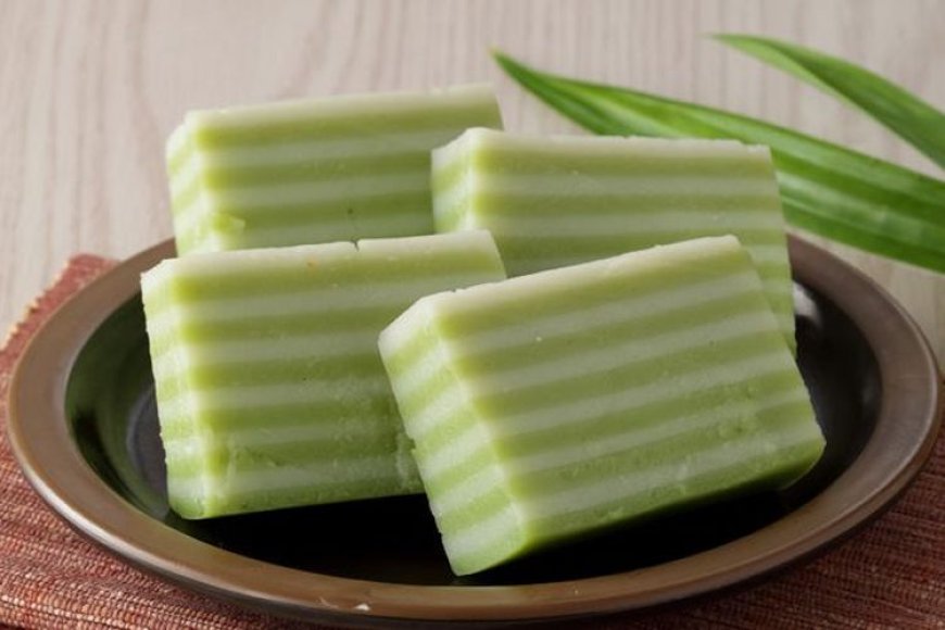 Kue Lapis Tepung Beras dan Tepung Terigu