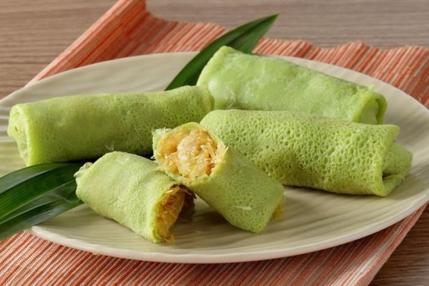 Kue Dadar Gulung Keju