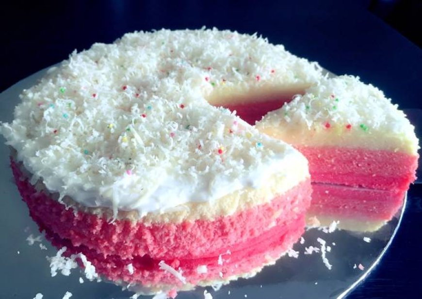 Bolu Kukus Strawberry Cheesecake