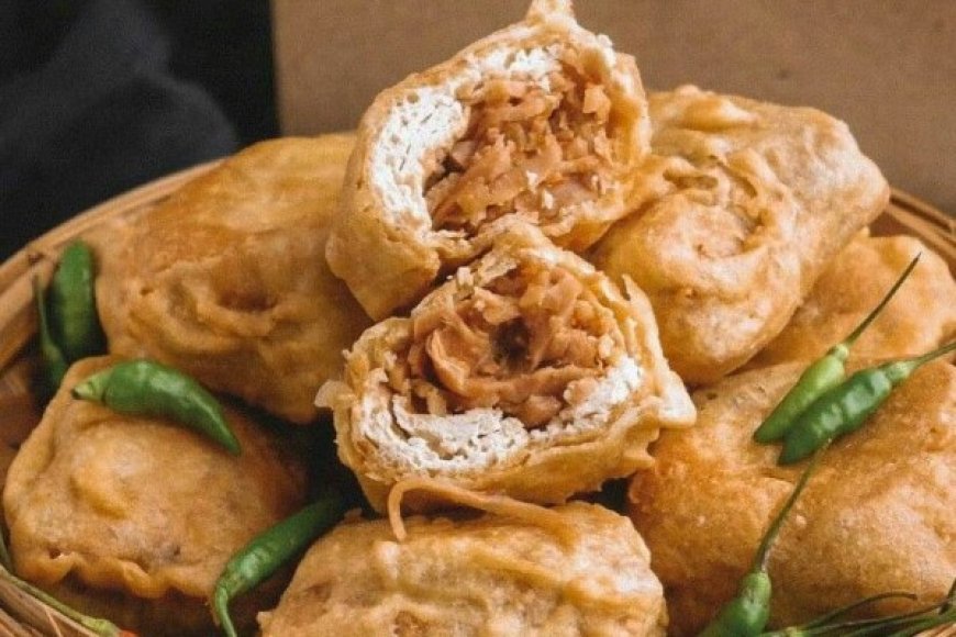 Tahu Goreng Isi Rebung