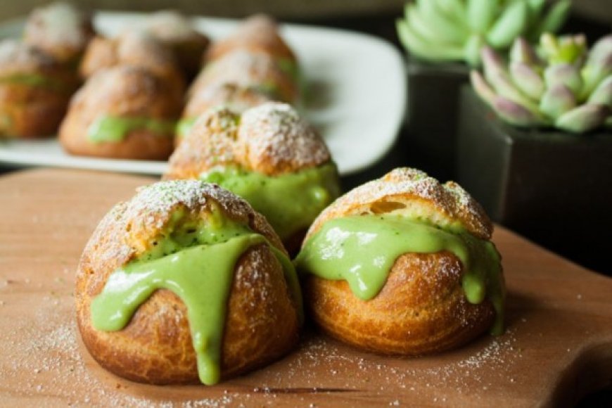 Kue Sus Matcha
