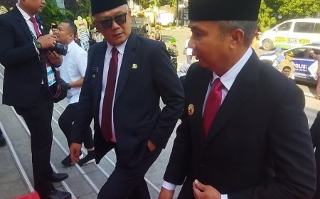 Pj Gubernur Jabar Hadiri Rapat Paripurna DPRD Kota Bandung