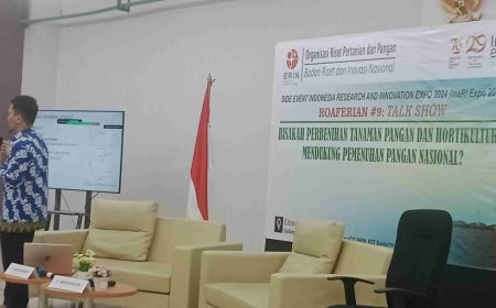 Di Gedung Pusat Inovasi BRIN, Peneliti Papatkan Hasil Riset untuk Pengembangan Benih Tanaman Pertanian