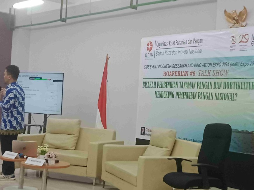 Di Gedung Pusat Inovasi BRIN, Peneliti Papatkan Hasil Riset untuk Pengembangan Benih Tanaman Pertanian