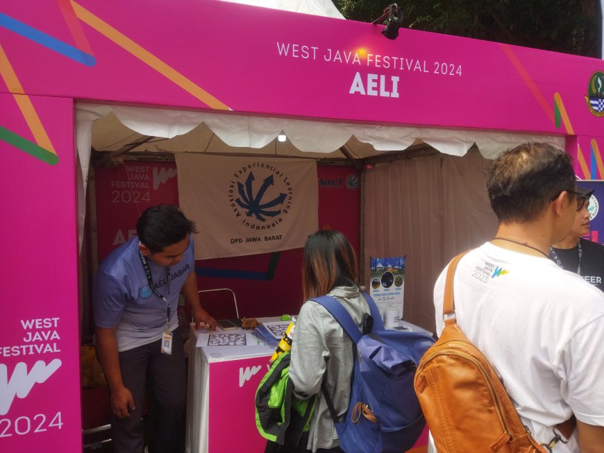 Booth AELI Hadir di West Java Festival 2024