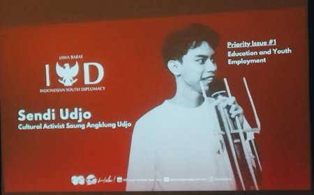 Sendi Udjo jadi Narasumber Talk Show pada Indonesian Youth Diplomacy 2024