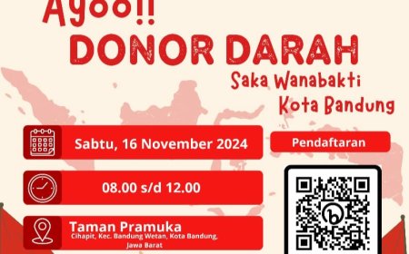 Saka Wanabakti : Warga Bandung, Ayoo !! Donor Darah