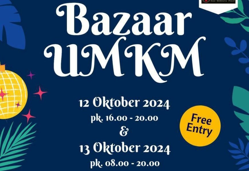 Hadiri & Meriahkan Bazaar UMKM Paroki Salib Suci Kamuning
