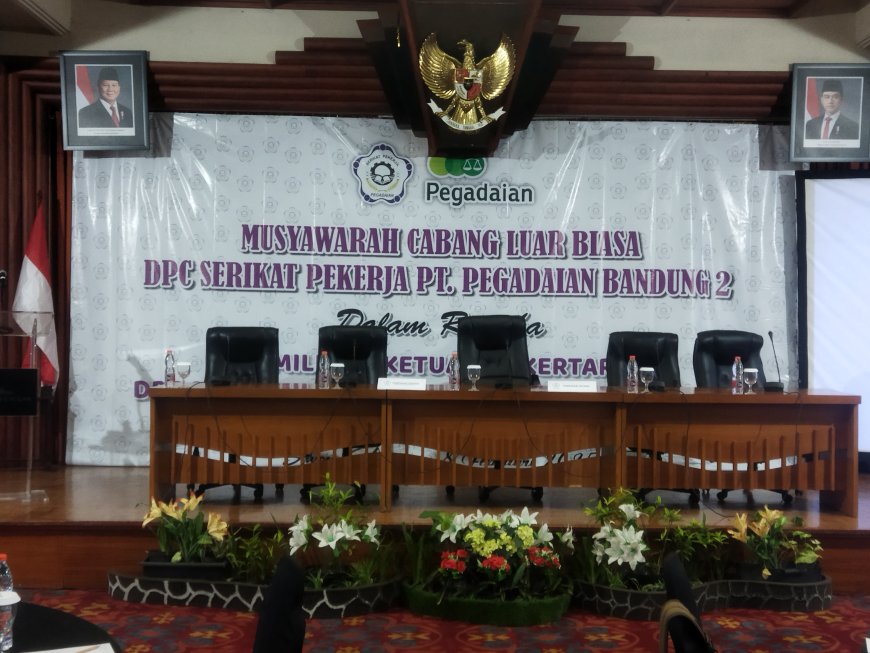 Musyawarah Cabang Luar Biasa DPC Serikat Pekerja PT. Pegadaian Bandung 2