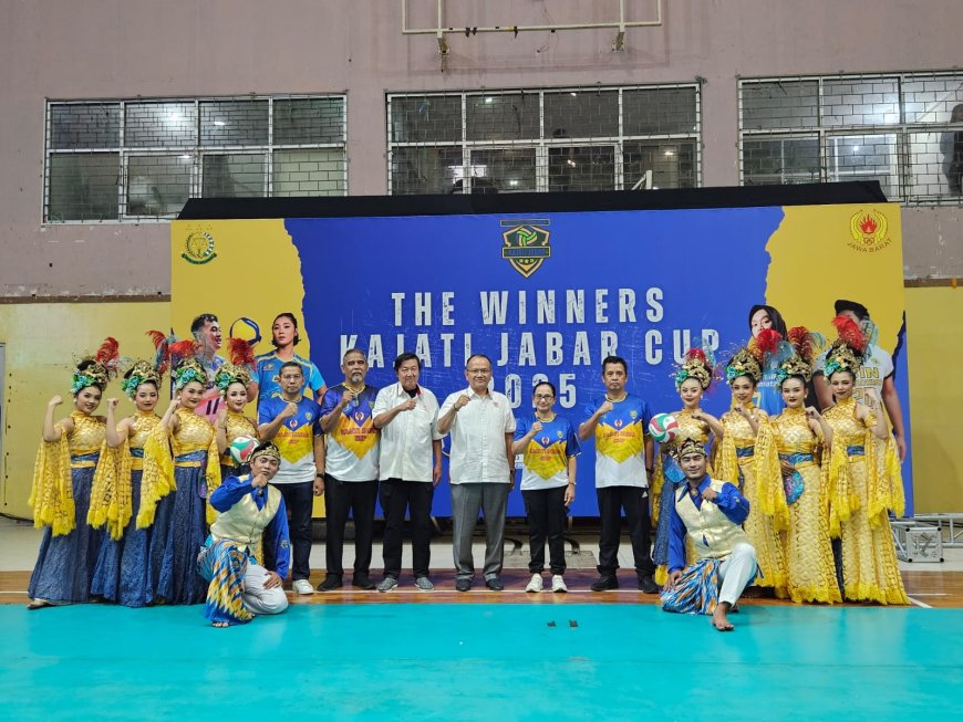 Kajati Jabar Membuka Turnamen Voly Kajati Jabar Cup 2025