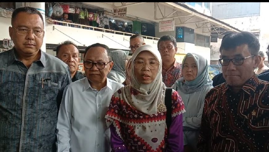 BAM DPR RI Lakukan Kunjungan Kerja , Cek Harga di Pasar Kosambi Bandung