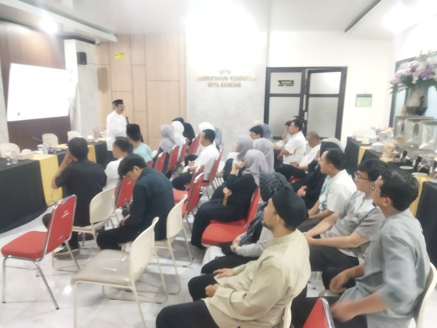 Wakil Walikota Hadiri Halal Bihalal & Tasyakur Hasil Akreditasi UPTD Labkes Kota Bandung
