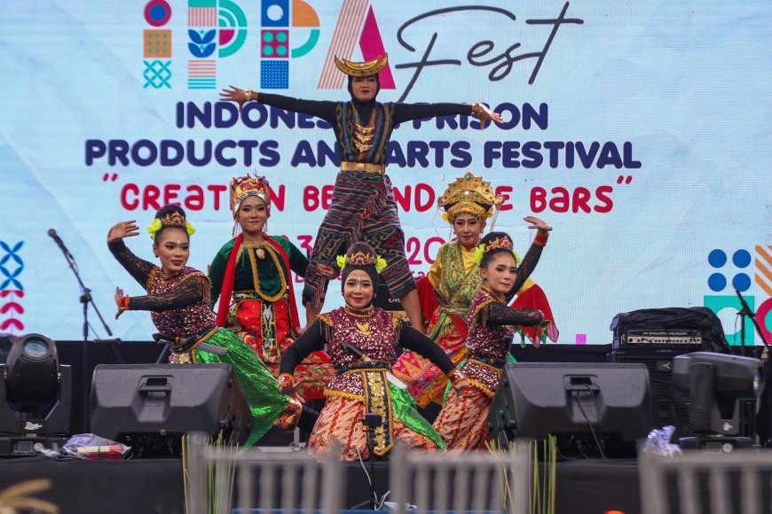 Hari Kedua IPPAFEST 2025: Lapas Perempuan Bandung Tampilkan Produk Unggulan & Tarian Nusantara