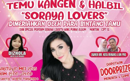 GRATIS !... Temu Kangen & Halal Bihalal With Soraya Lovers