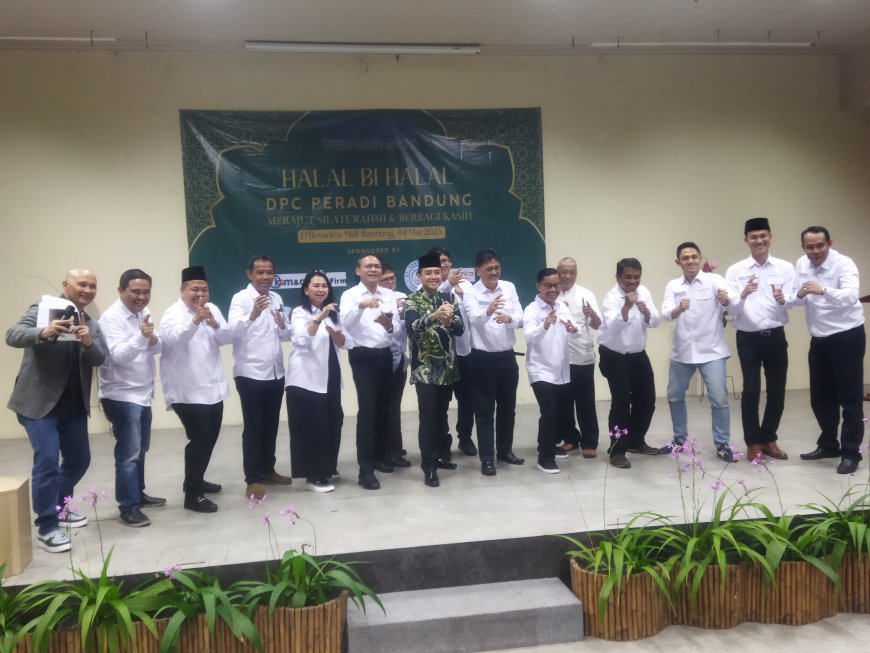 Wakil Walikota Hadiri Silaturahmi & Berbagi Kasih DPC PERADI Bandung