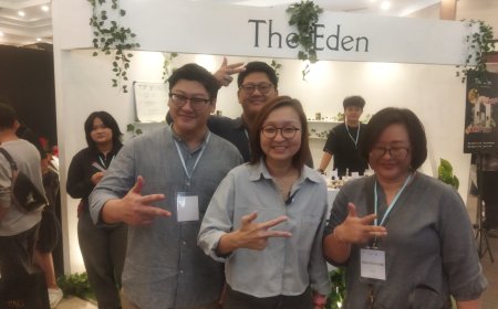 Wamen Ekraf RI Kunjungi Tenant The Eden di Jagat Aroma Bandung 2025